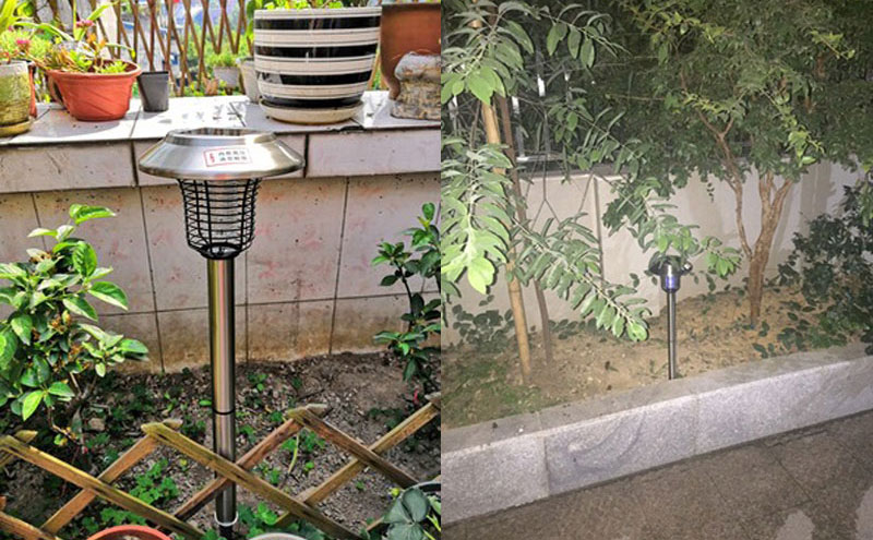別墅花園滅蚊方法:太陽能滅蚊燈 別(bié)墅花園滅蚊方法:太陽能滅蚊燈