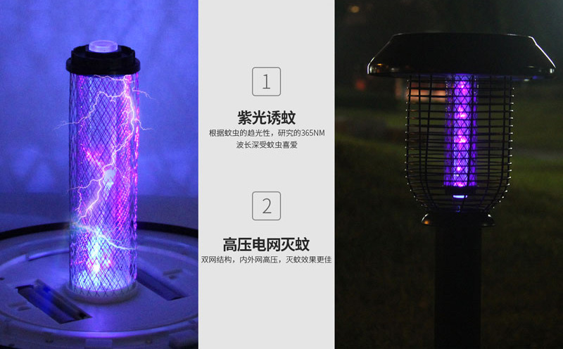 戶外(wài)滅蚊(wén)燈誘蚊工作原(yuán)理 戶外滅(miè)蚊燈誘蚊工作原理
