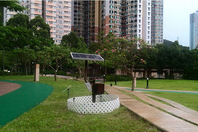 公園景區草坪太陽能滅(miè)蚊(wén)燈 公園景區草坪太陽能滅蚊燈