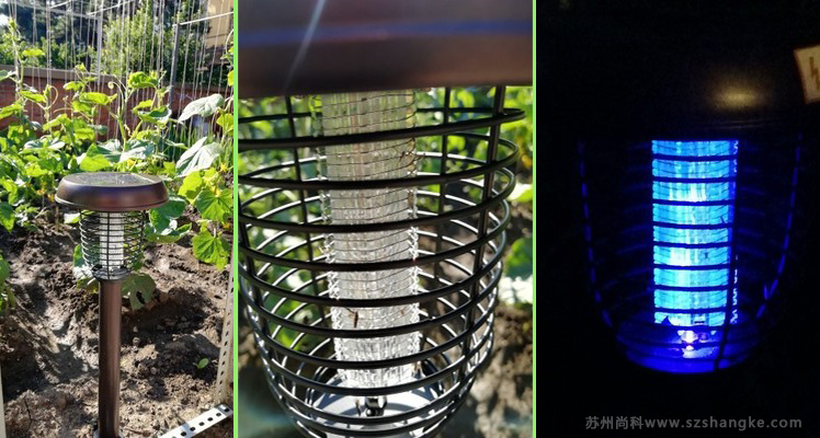 別墅花園菜地用太陽能滅蚊燈效果圖(tú)片 別墅花園菜地用太(tài)陽能滅蚊燈效果圖片