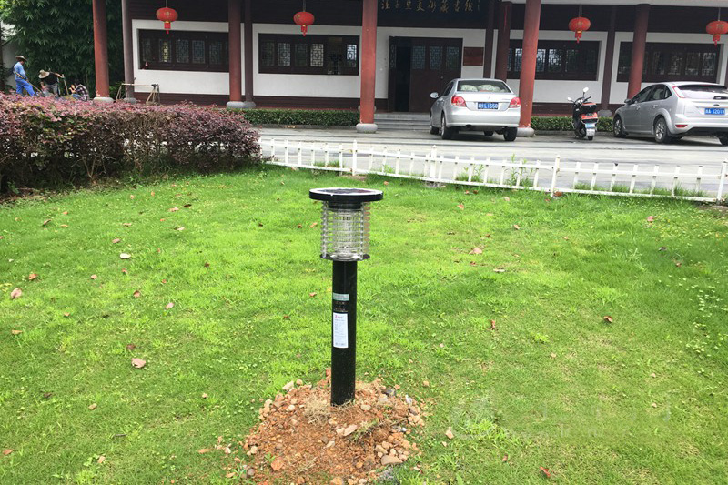 公園滅蚊燈安（ān）裝使用案例