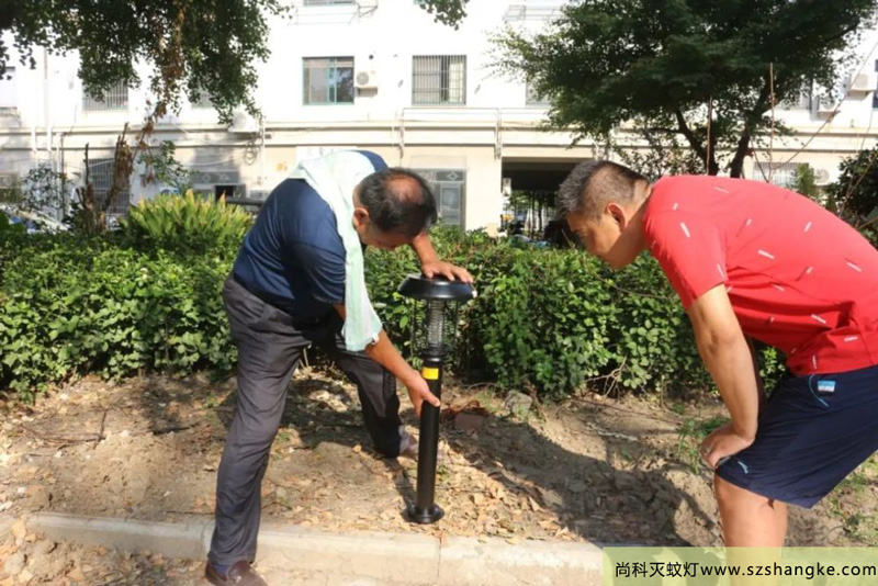 太陽能滅蚊燈成為泰州防製病媒重（chóng）要利器